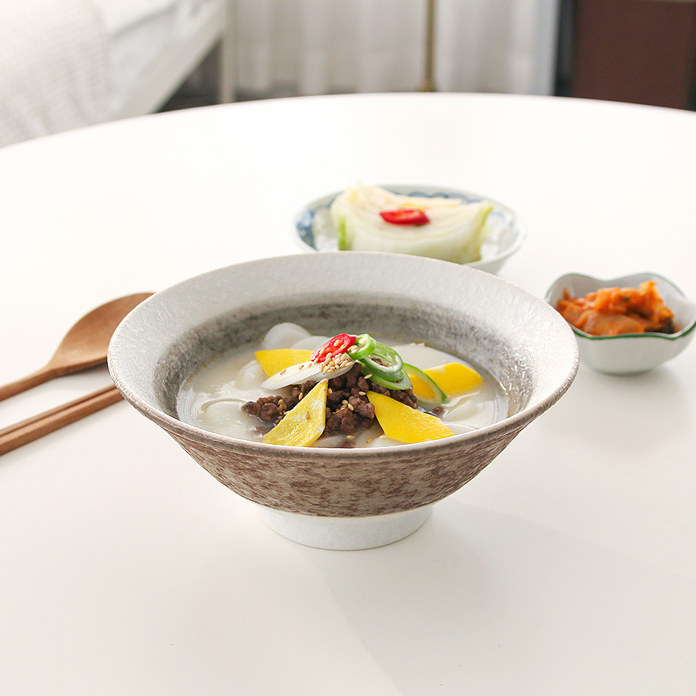 일본 소면기 도자기 우동 라면 소면 일식 면기 그릇