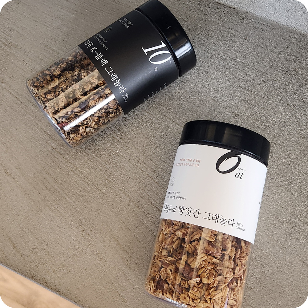 빵앗간며느리 유기농 오트밀 수제 그래놀라 300g, 1개 - 상세 이미지 4