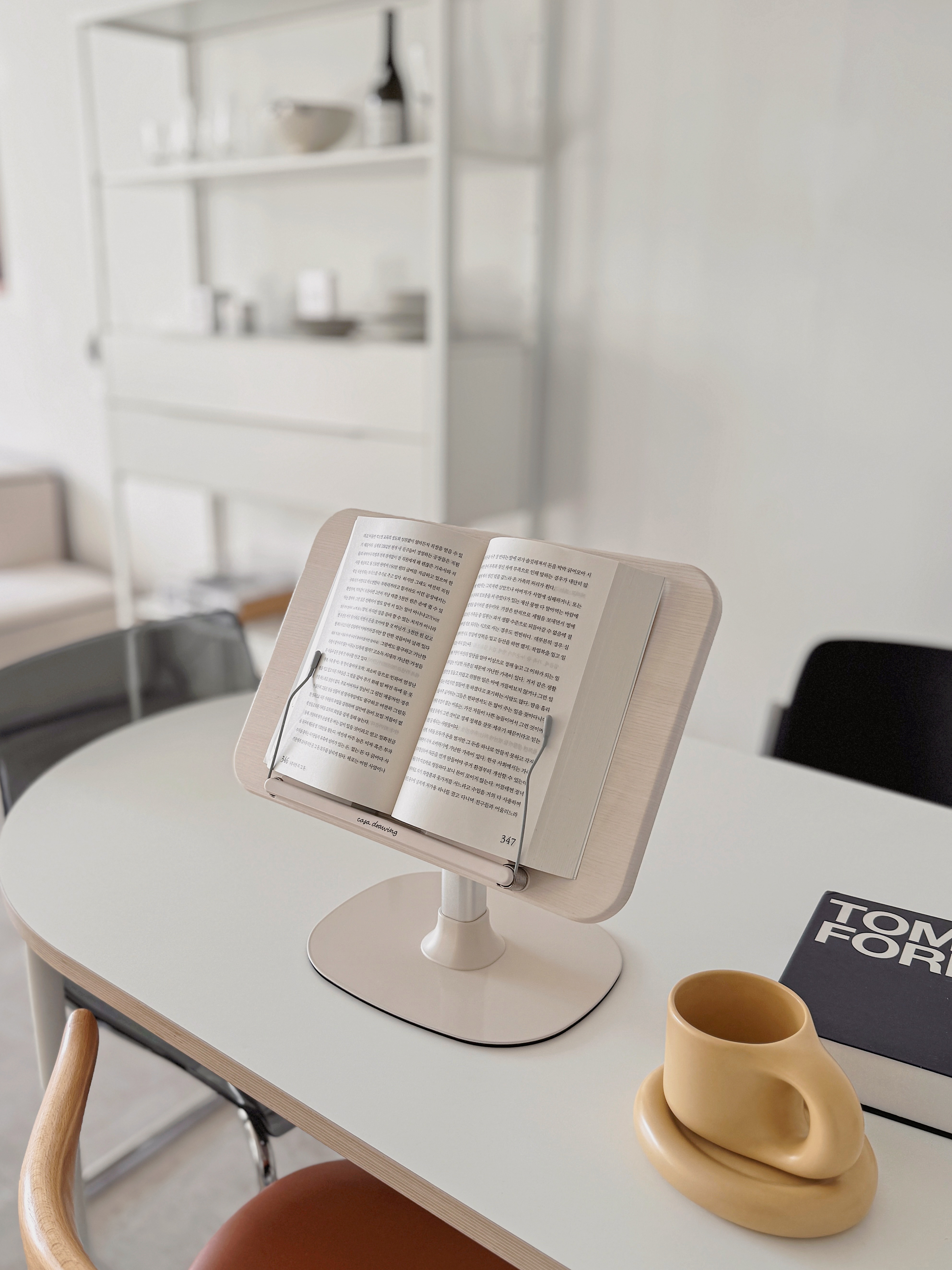 까사드로잉 유아 어린이 독서대 태블릿 책 거치대 북스탠드