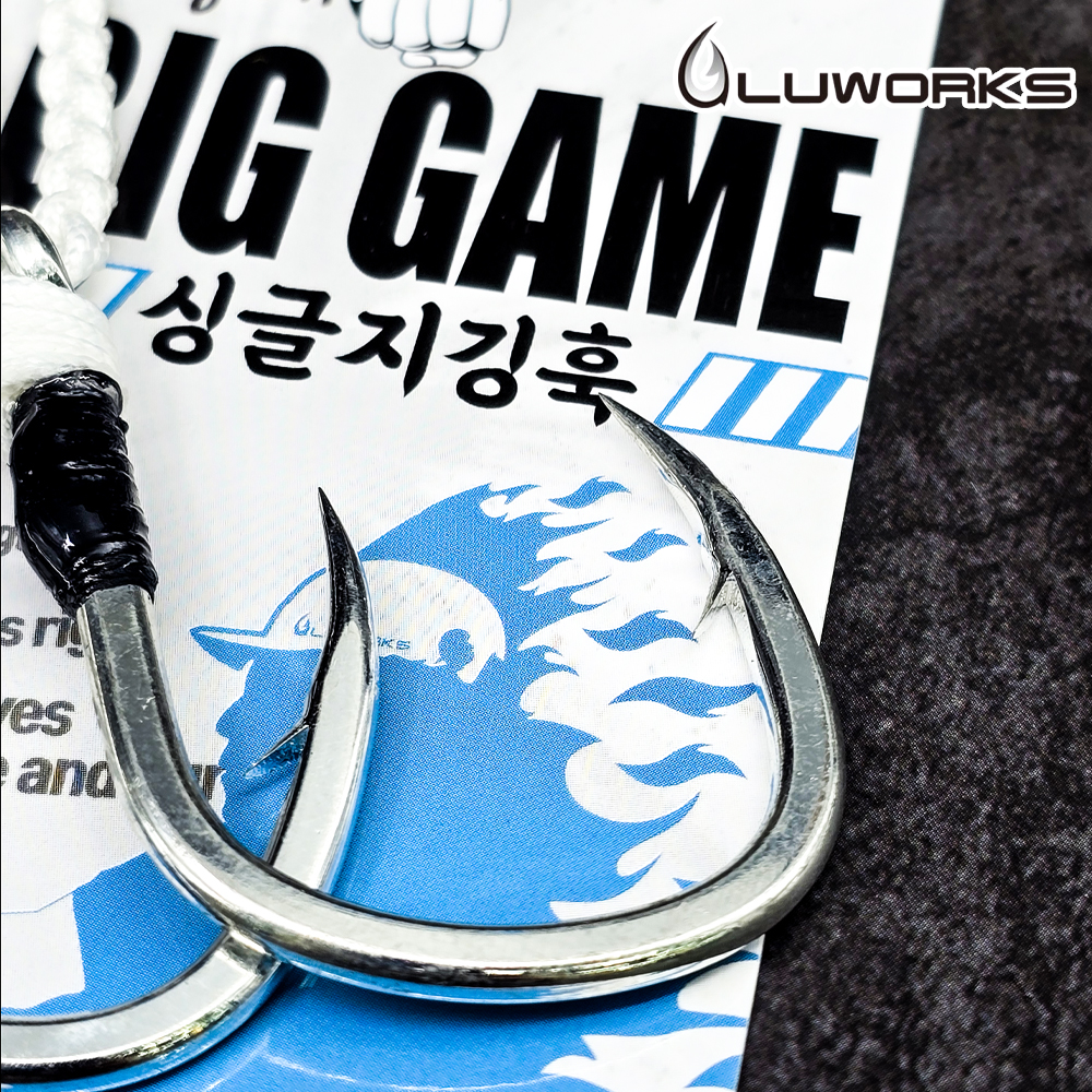 루웍스 LWH-602 한방에 빅게임 싱글지깅훅 어시스트훅 지깅바늘 - 상세 이미지 5