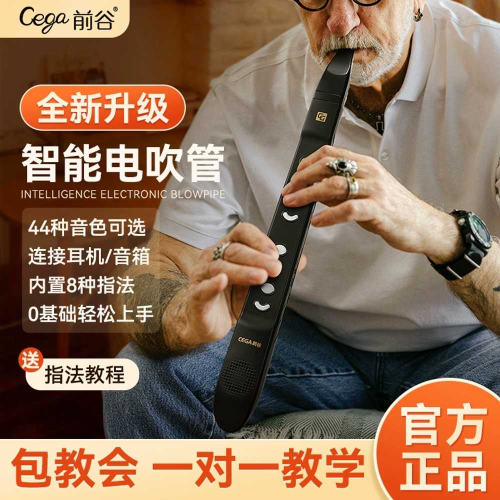 플루트 전자색소폰 미니 연주 상품 관악기 내장 스피커 (블랙)색소폰 - 상세 이미지 2