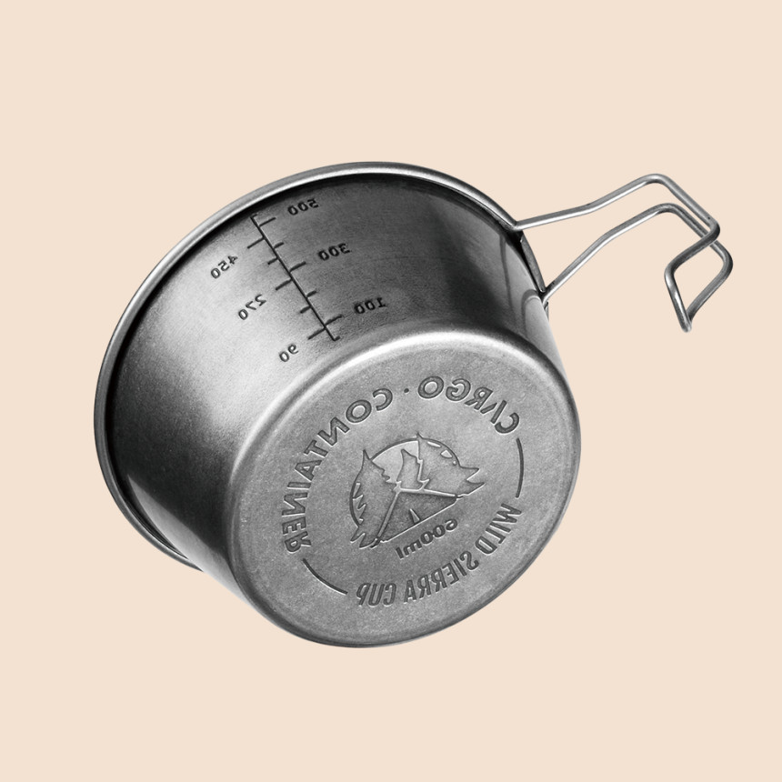 카고컨테이너 와일드 시에라 컵 캠핑 머그 600ml, 와일드 그레인