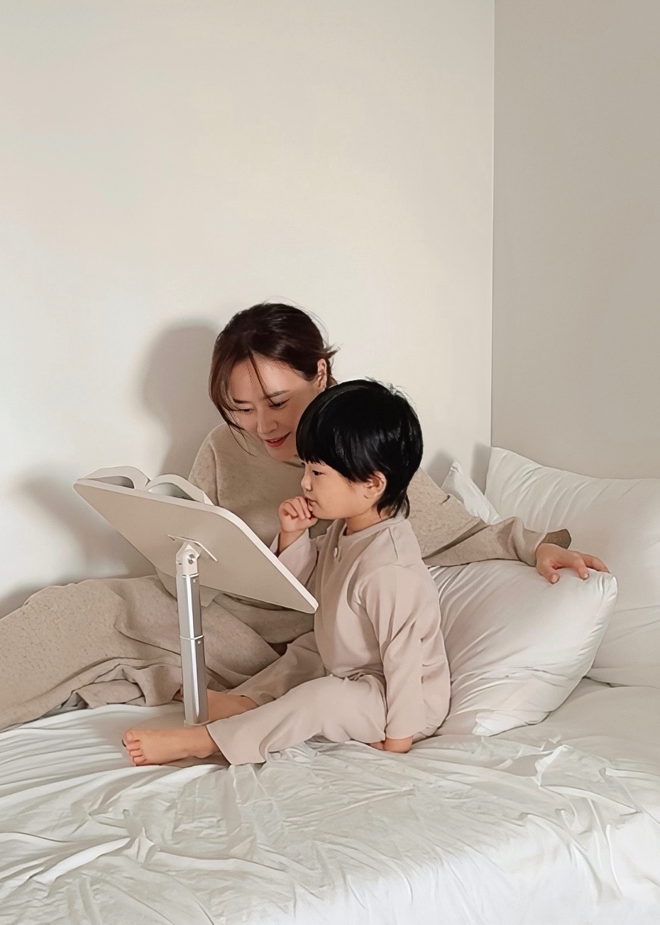 까사드로잉 유아 어린이 독서대 태블릿 책 거치대 북스탠드