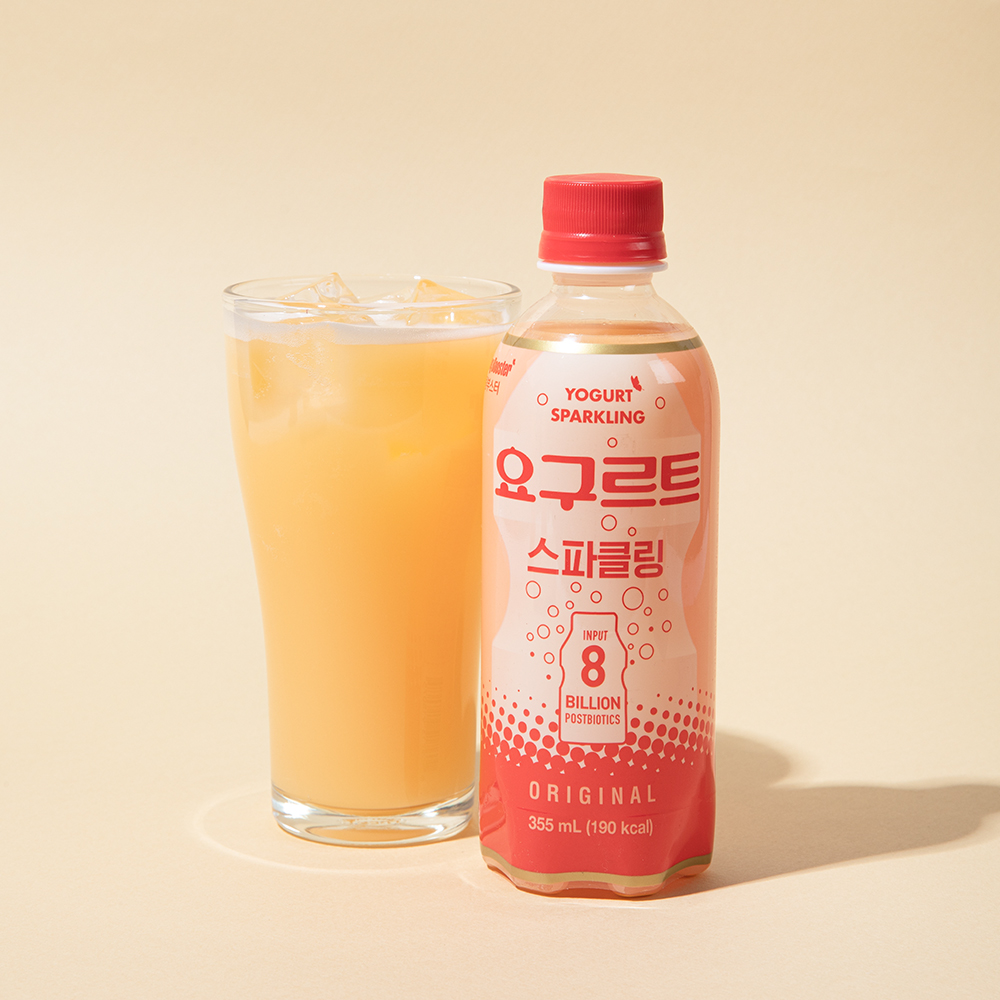 마시는포스트바이오틱스 유산균 청량한 요구르트스파클링음료 오리지널 355ml/병 - 상세 이미지 2