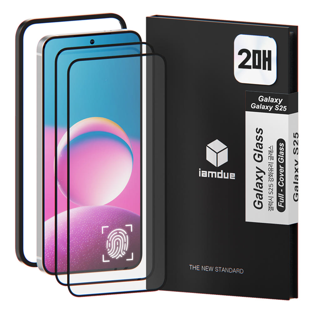 아이엠듀 갤럭시 S25 플러스 풀커버 강화유리