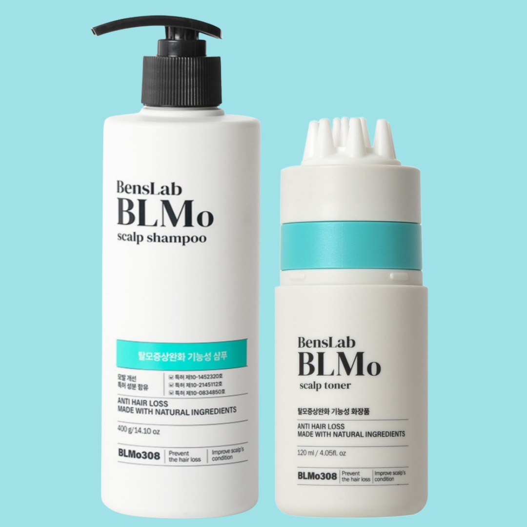 [비엘모 세트구성] 두피토너 120ml 1개+탈모샴푸 400ml 1개