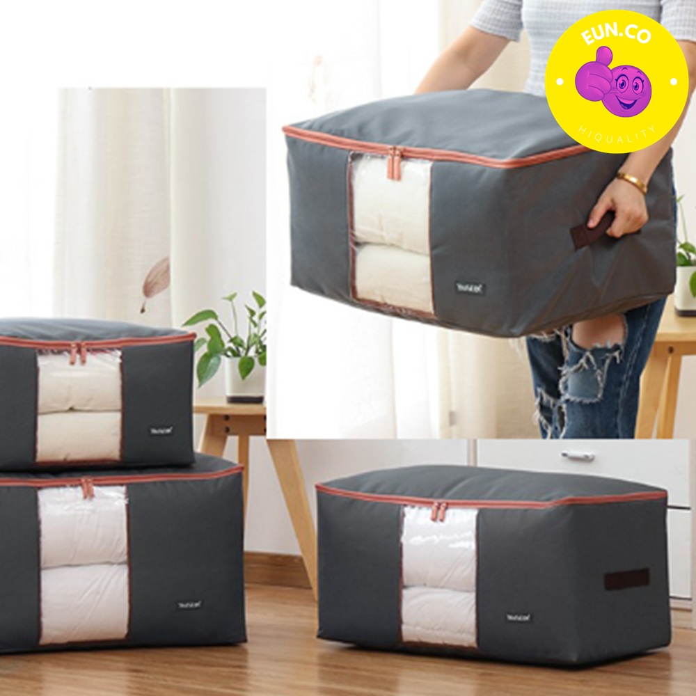 손잡이형 이불정리 롱패딩정리 계절옷정리 보관함