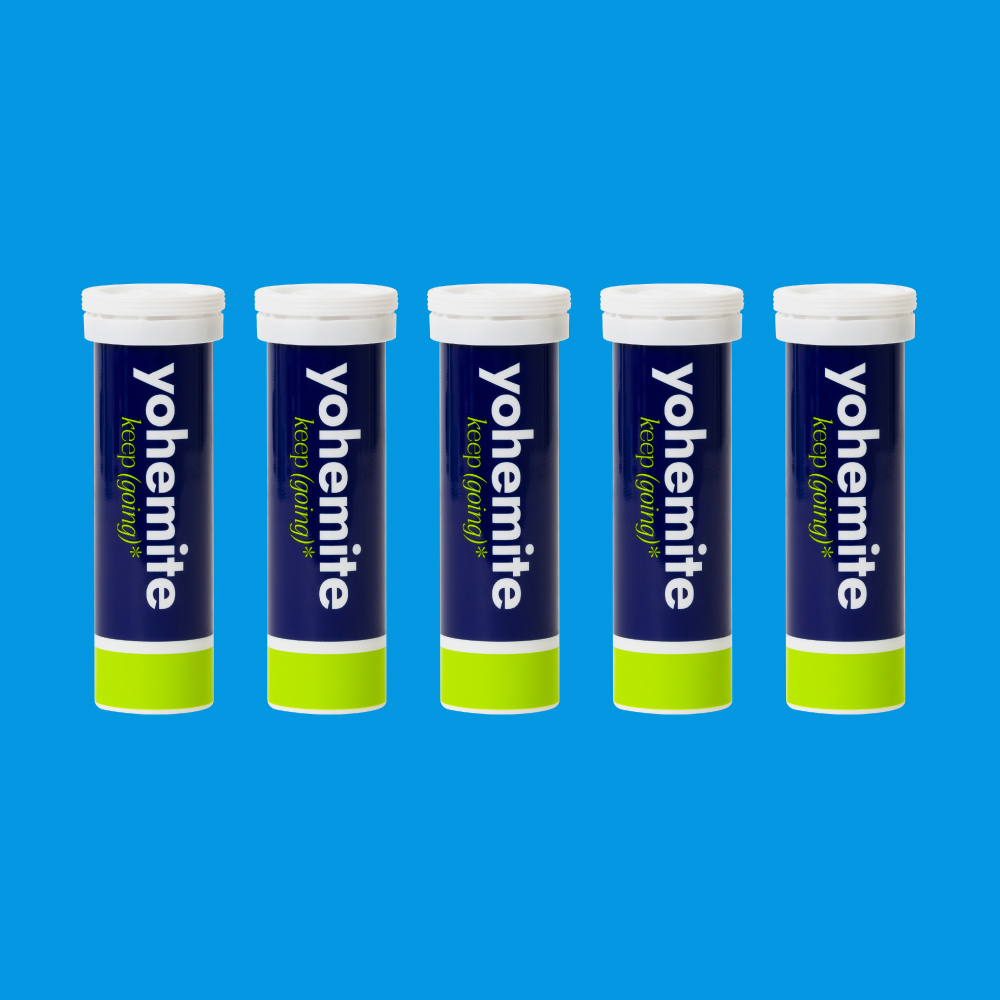 무설탕 이온음료 요헤미티 워터 청포도맛, 36g, 5개