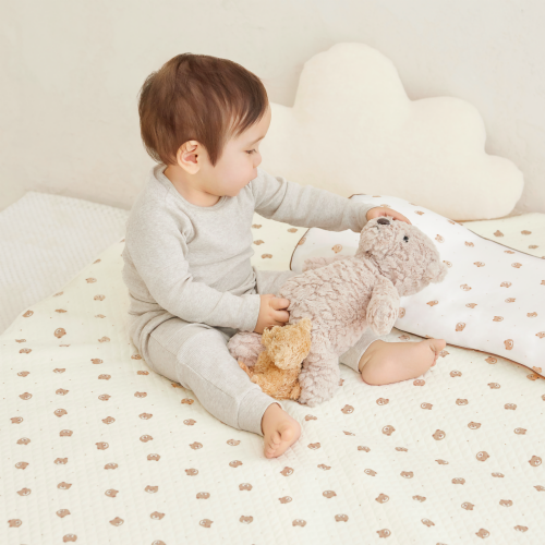 라비킷 아기 방수패드 건조기 사용 가능 캐릭터 신생아 방수요 L 슈퍼싱글 사이즈