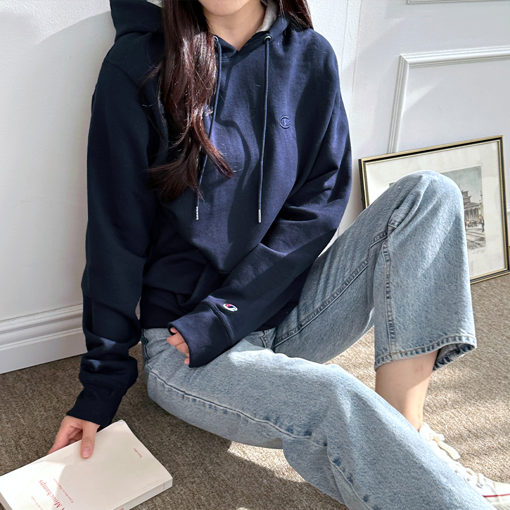 챔피온 기모 후드티 무지 빅사이즈