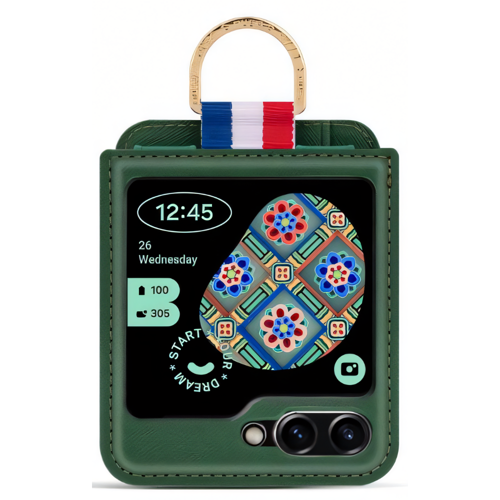 에르 포켓 카드 지갑 링 케이스 그린, 갤럭시Z 플립7 FE