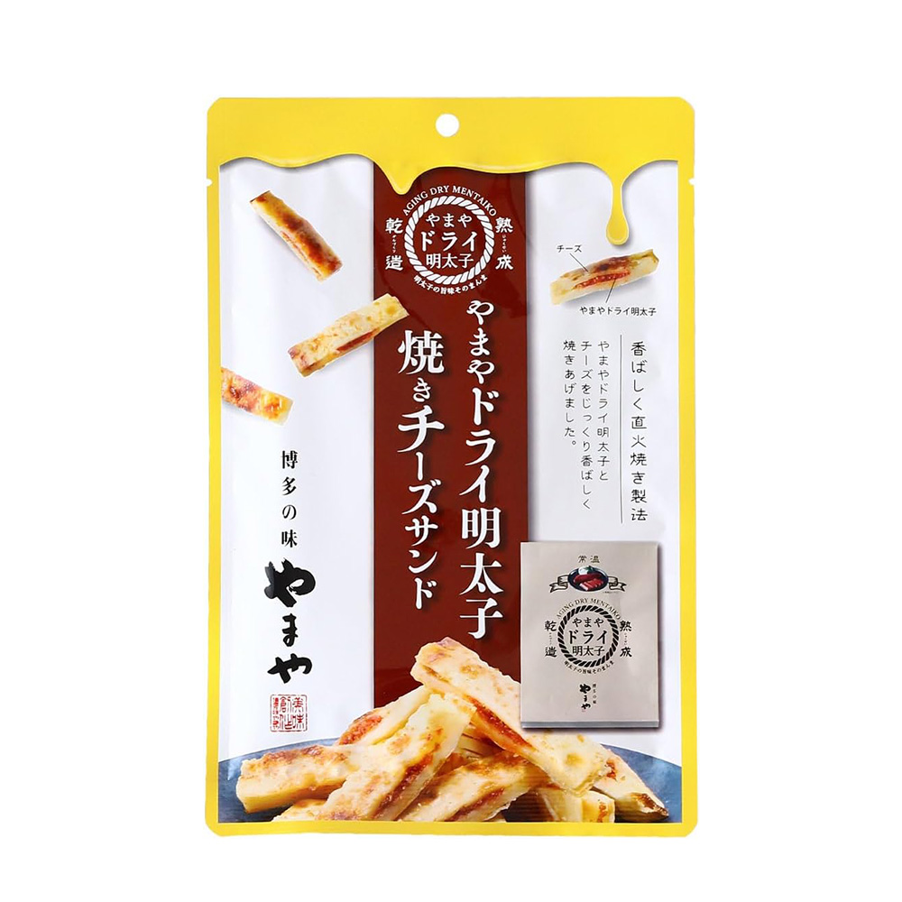 야마야 드라이 멘타이코 구운 치즈산도 40g 3개세트