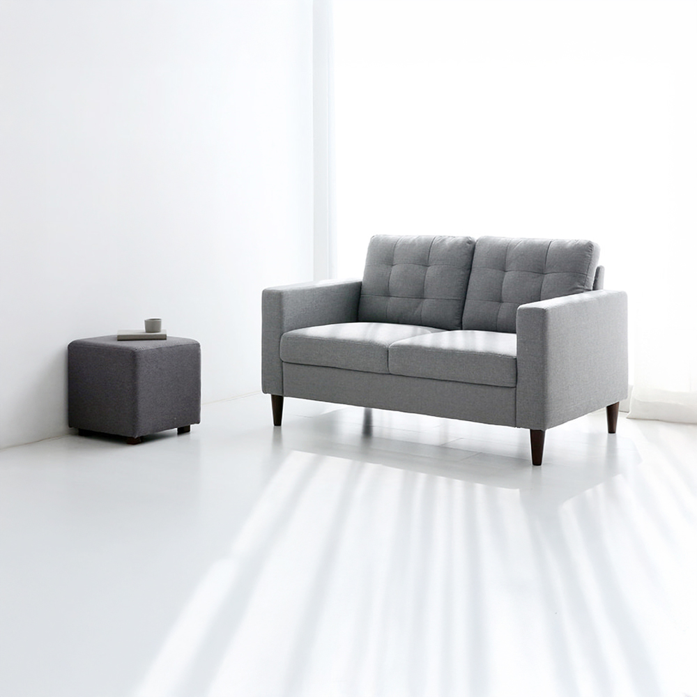 DACONA 2인 소파 F4007SSK 그레이 6719.3942, 2인용