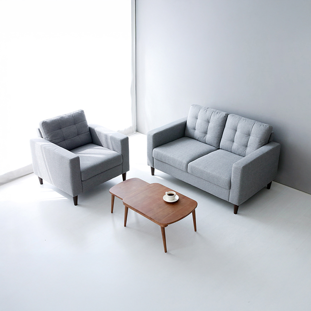 DACONA 2인 소파 F4007SSK 그레이 6719.3942, 2인용