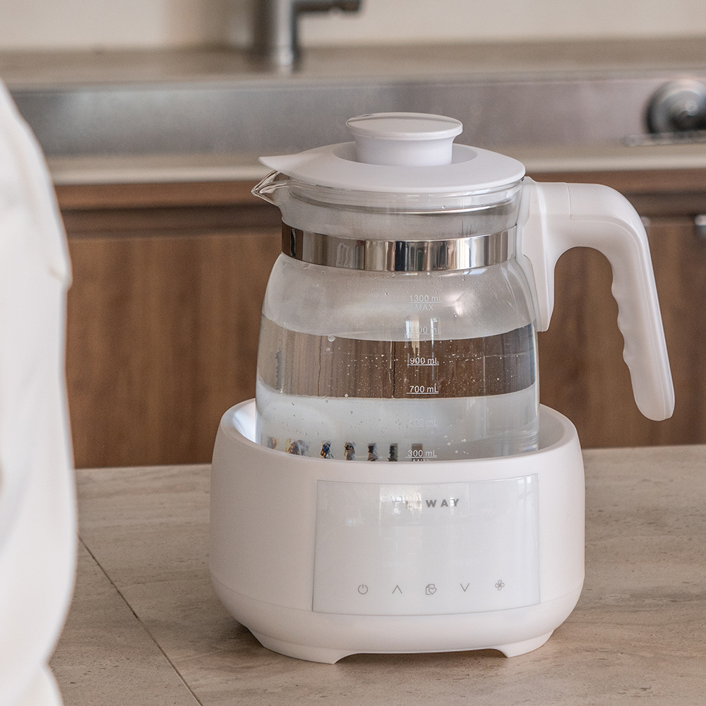 온도조절 허그 분유포트 전기 티포트 차탕기 전기 무선 포트 커피메이커 분유포트기