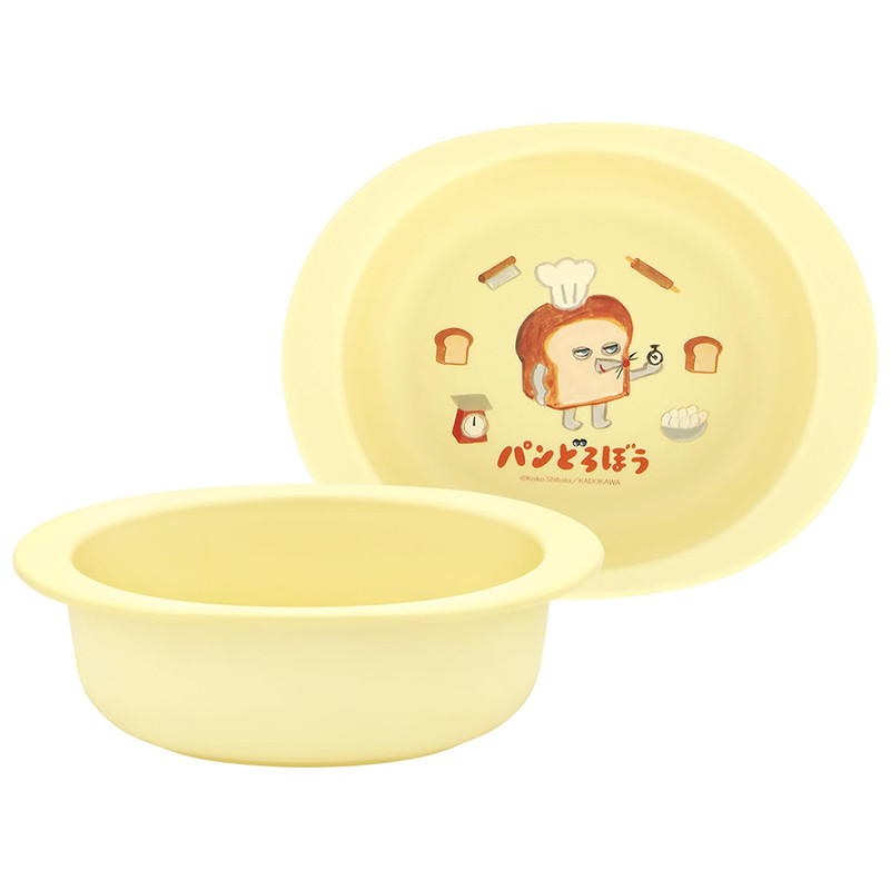 스케이터 빵도둑 빵 도로보 캐릭터 항균 식기세척기 전자렌지 대응 작은 그릇 290ml XP24AG - 주방·식기 - 하카타몰