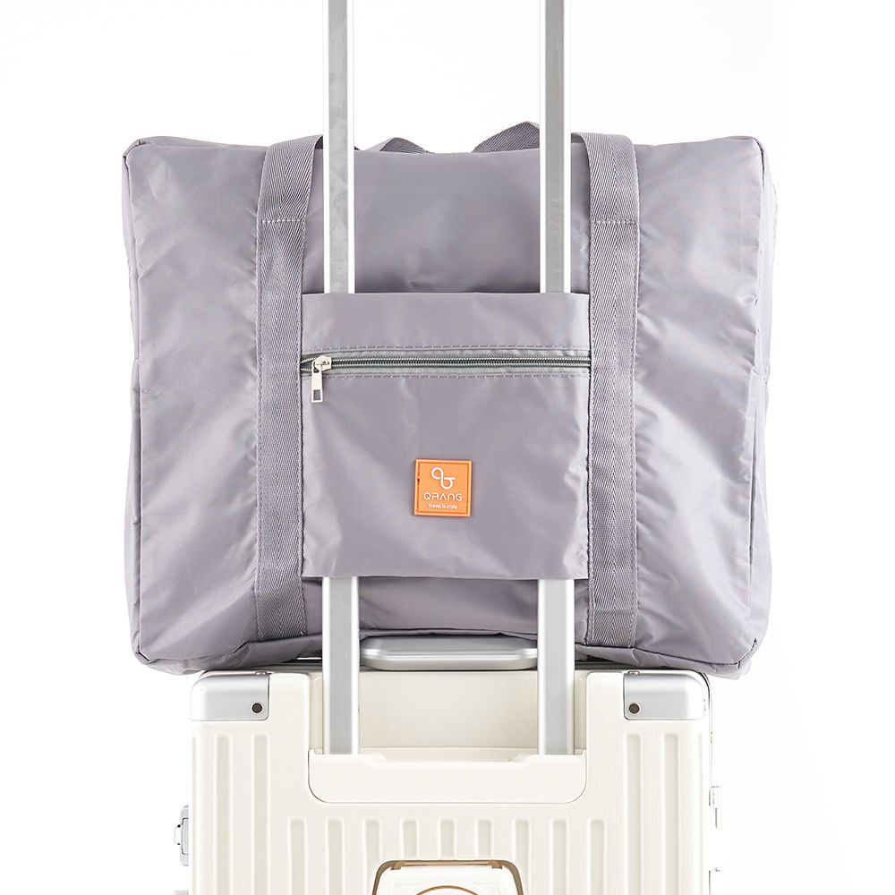 큐랑 큐조인 접이식 여행용 보스턴백 캐리어 결합 확장형 보조가방