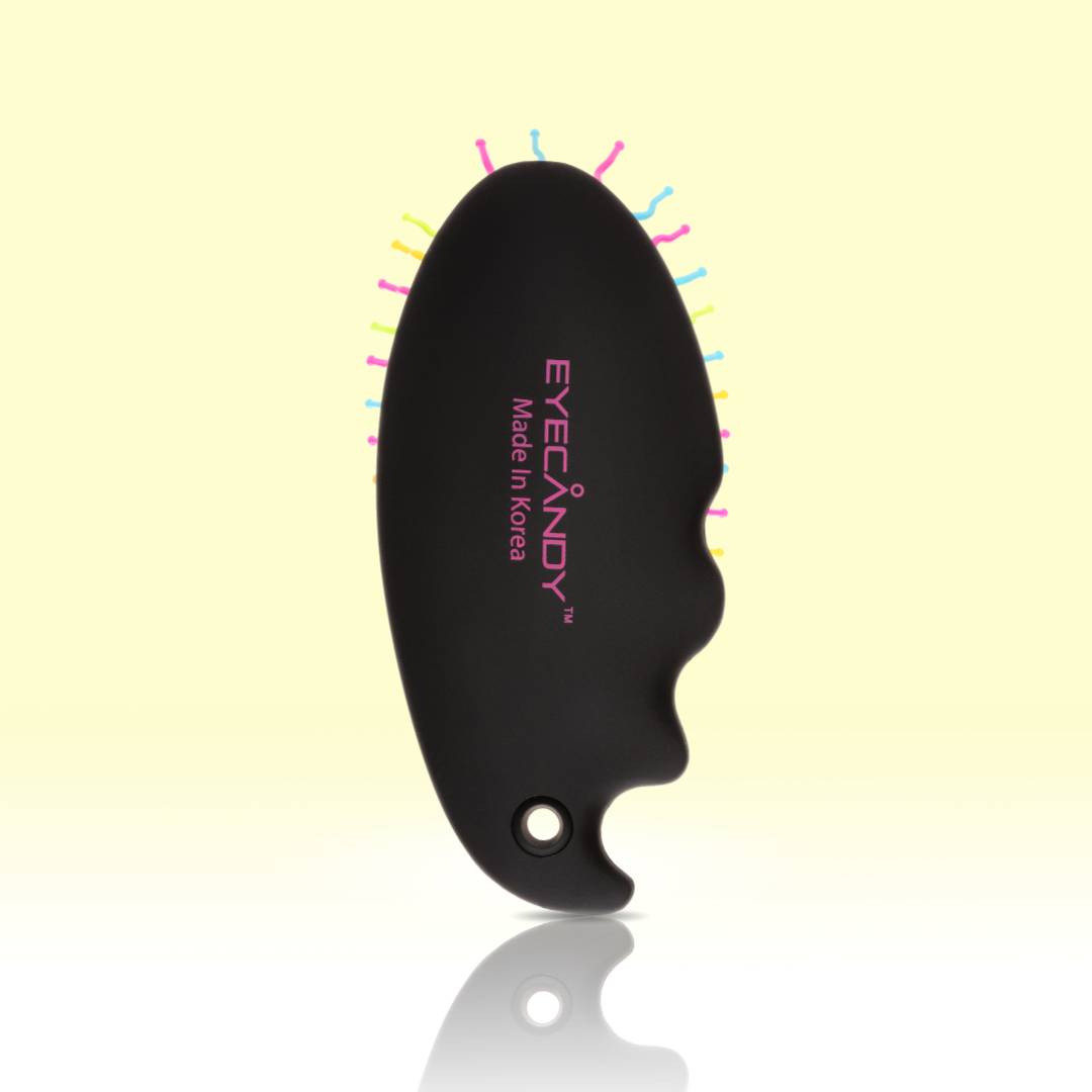 [아이캔디] 레인보우 젤리팝 퍼퓸 헤어브러쉬 1EA (프렌치라벤더,블랙체리,망고) - 상세 이미지 2