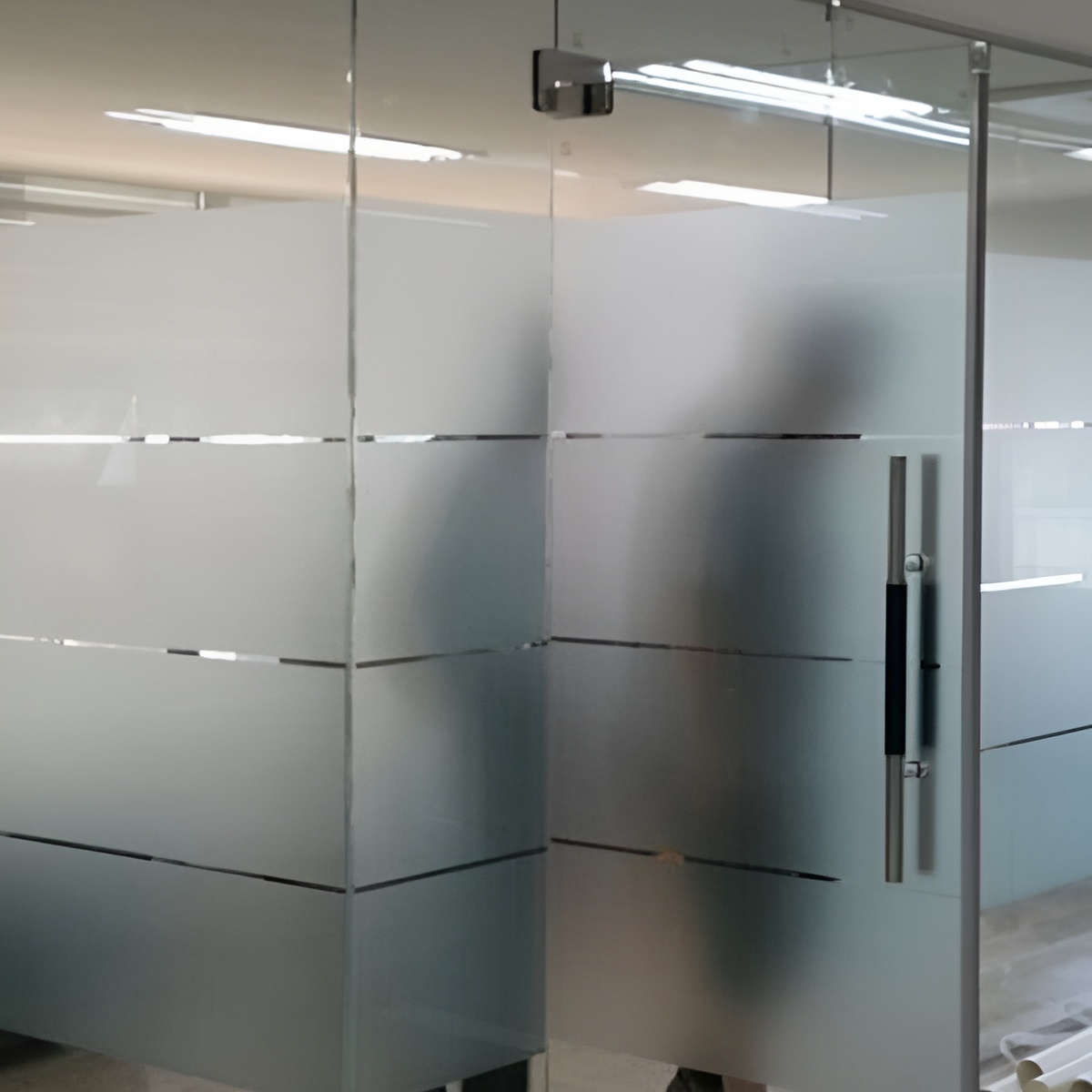 미르필름 맞춤재단 무점착 불투명 창문 유리 안개 암막시트지 폭100cmx길이10cm