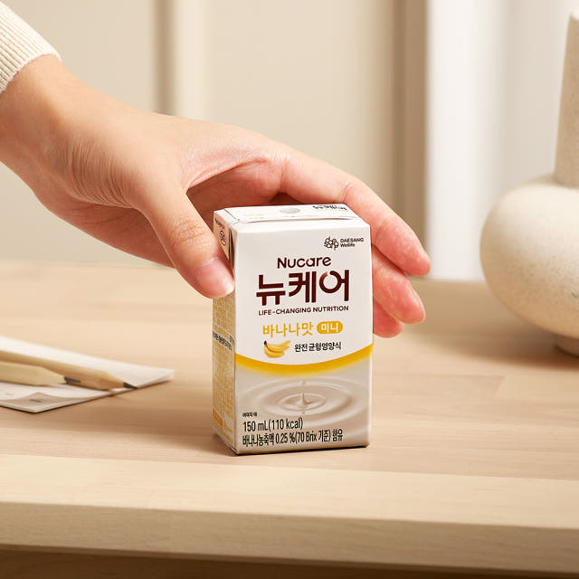 뉴케어 미니 바나나맛 균형영양식 150ml, 48개
