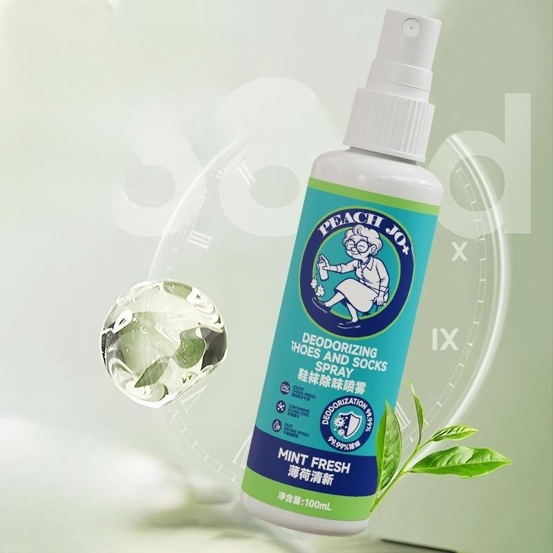 할머니 신발 탈취 스프레이 탈취제 냄새 제거제 발냄새 민트 100ml - 상세 이미지 3