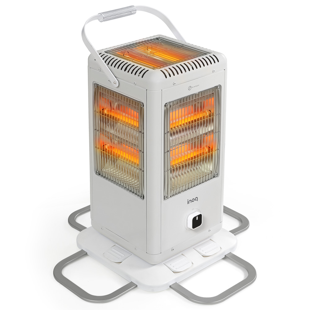 이노크아든 발터치 오방향 전기난로 타이머형 5면 히터 가정용 사무실 스토브 i92