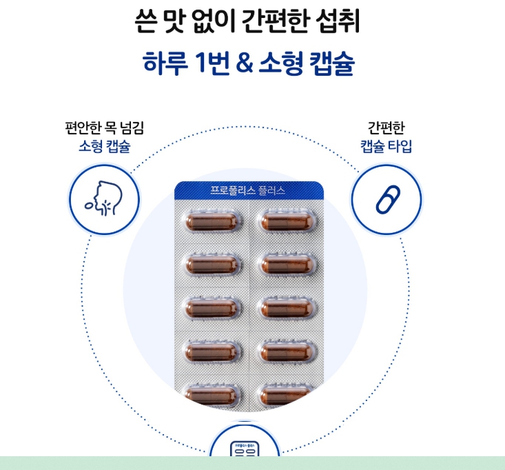 종근당건강 프로폴리스 플러스 3개 호주산 면역 환절기 플라보노이드 황산화 propoliz - 상세 이미지 4