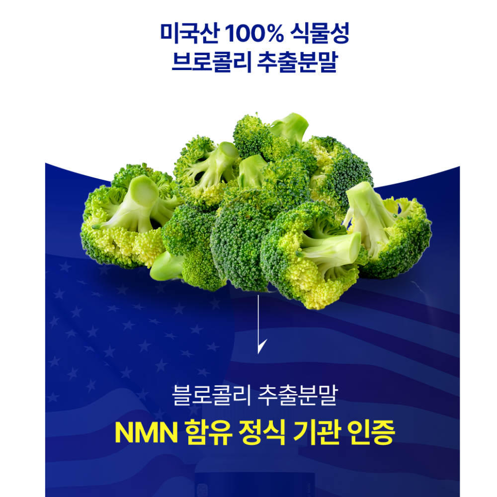 3+1 NMN 식물성 엔엠엔 베타인 브로콜리추출물 니코틴산아미드 60정, 4개 이미지 4