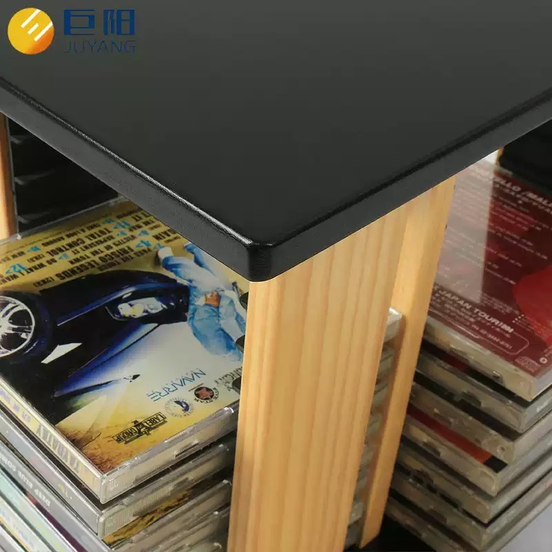 CD랙 원목 CD장 보관함 거치대 정리함 진열대 장식장 진열장 선반 씨디 수납장 - 상세 이미지 5