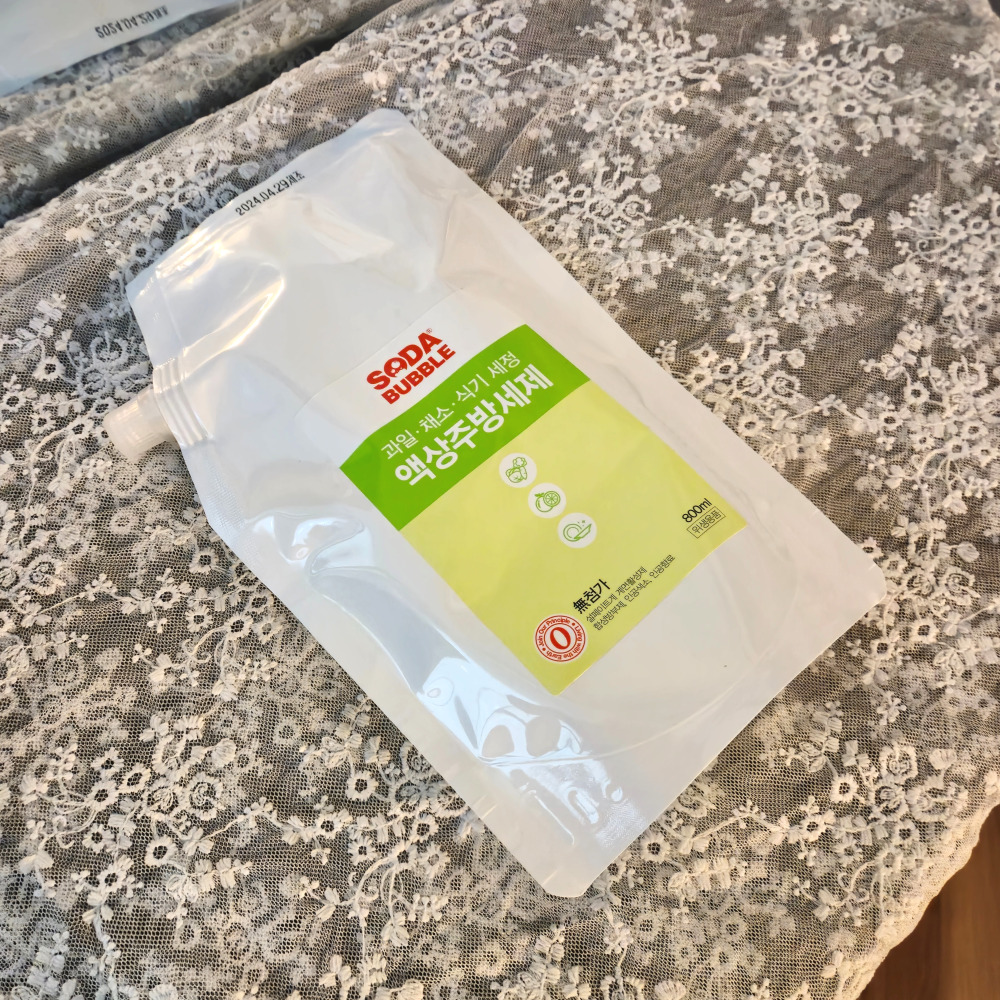 [소다버블] 1종 베이킹소다 주방세제 리필팩 800ml - 상세 이미지 5