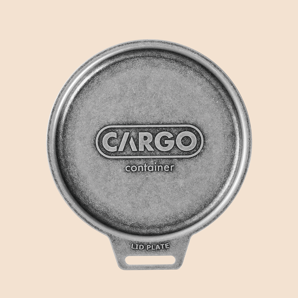카고컨테이너 리드 플레이트 600ml 전용 캠핑 시에라 컵 접시 뚜껑