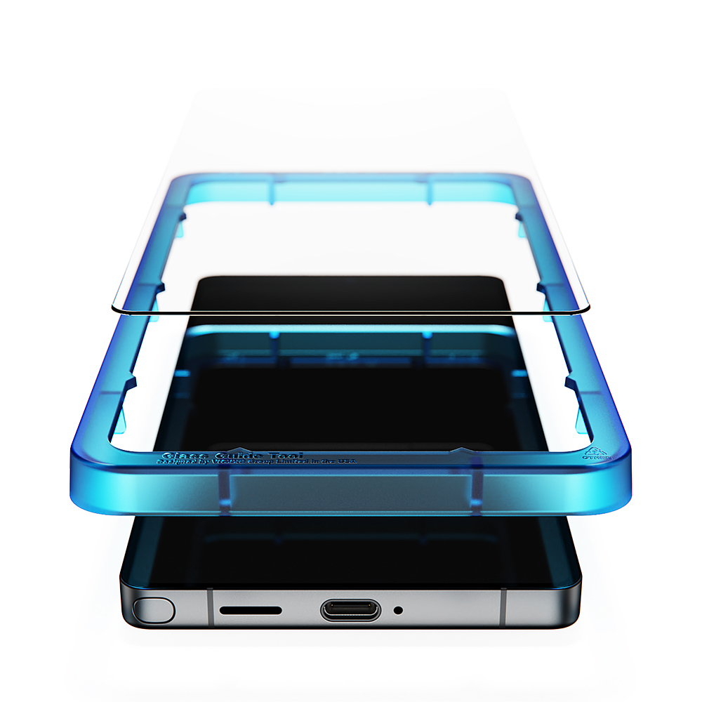 빅쏘 2.5CX 지문인식 강화유리 액정보호필름 갤럭시S25, 2매입