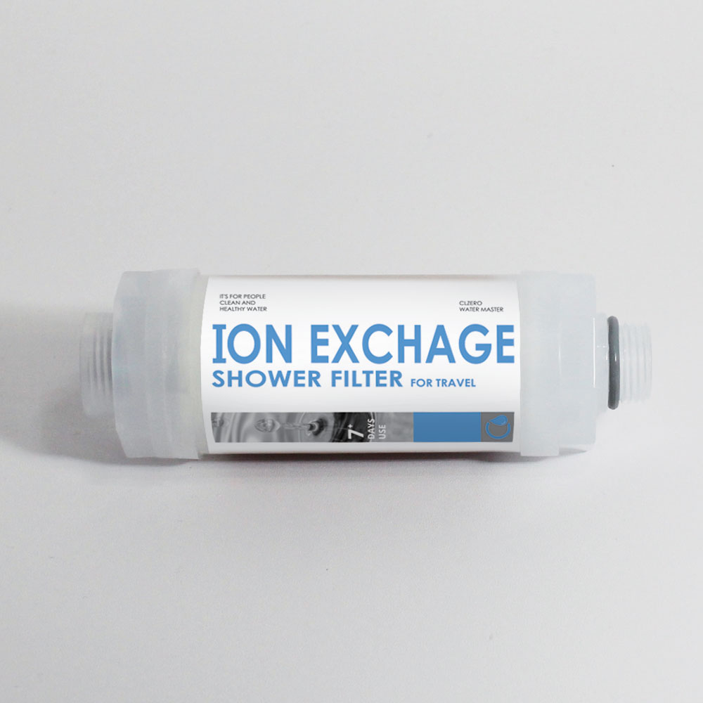 씨엘제로 석회수필터 샤워기필터 여행용 양이온교환수지 샤워 필터 CLIEX-7D 베트남 발리