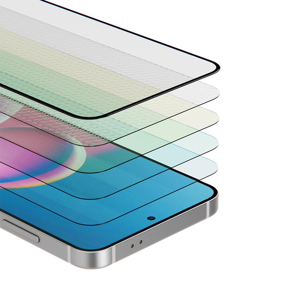 아이엠듀 풀커버 강화유리 액정보호필름 보호 필름 갤럭시S25 플러스, 2매입