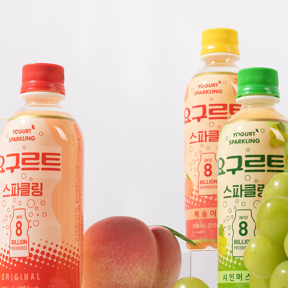 마시는포스트바이오틱스 유산균 청량한 요구르트스파클링음료 오리지널 355ml/병 이미지 7