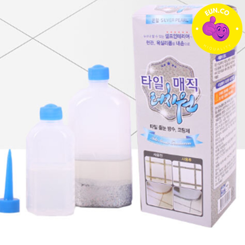 셀프줄눈시공 실버펄 방수 항균 화장실물때 곰팡이제거 줄눈코팅제