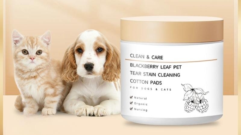 블랙베리 강아지 눈물자국 제거 패드 눈물지우개 고양이겸용