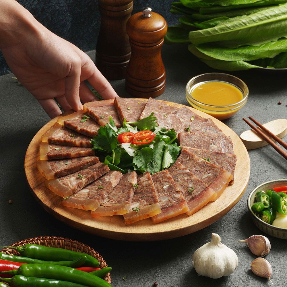 맛의고수 한우 편육 200g 소 머릿고기 소고기 - 메인 이미지