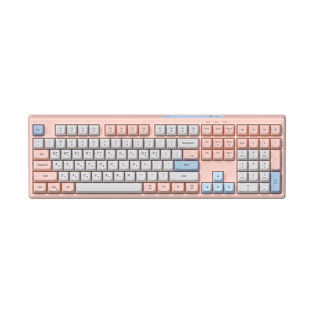 GK01 멤브레인 키보드 핑크 USB-C 사무용 게임용 - 상세 이미지 3