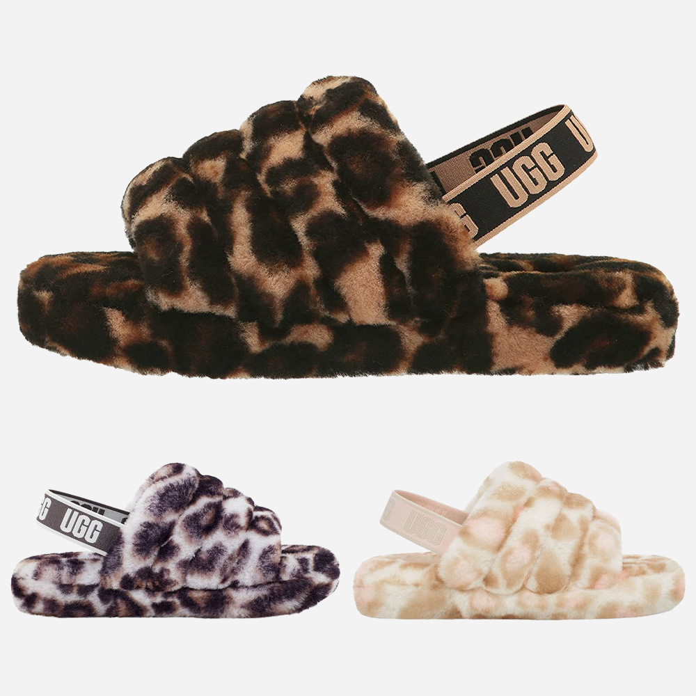 어그 양털 슬리퍼 FLUFF YEAH SLIDE