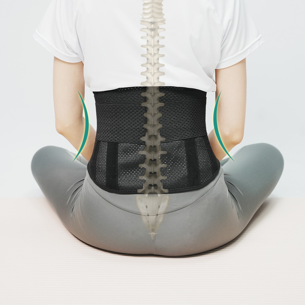 굿스파인 에어 허리보호대 허리지지 밴드