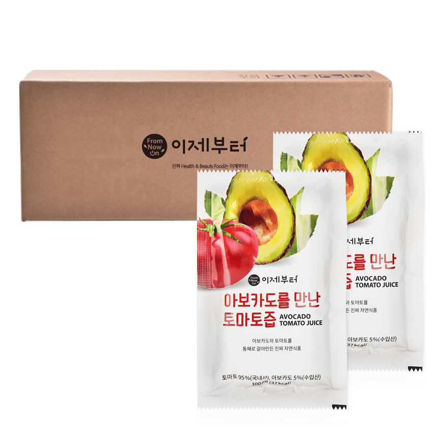 무설탕 아보카도를 만난 토마토즙 100ml 30포 1박스 이미지 6