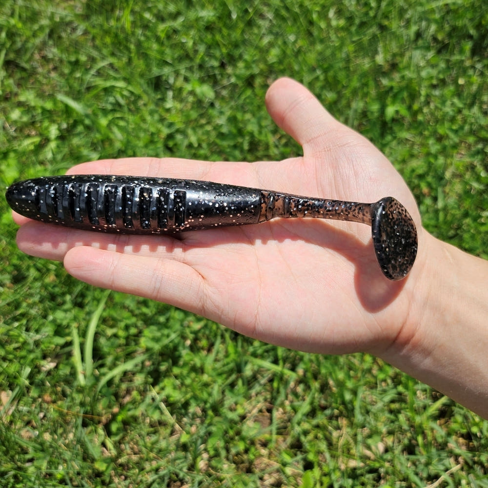 캣츠크로우 크라캣 플로팅웜 033 스모크 실버 블랙, 15.2cm(6인치) - 상세 이미지 2