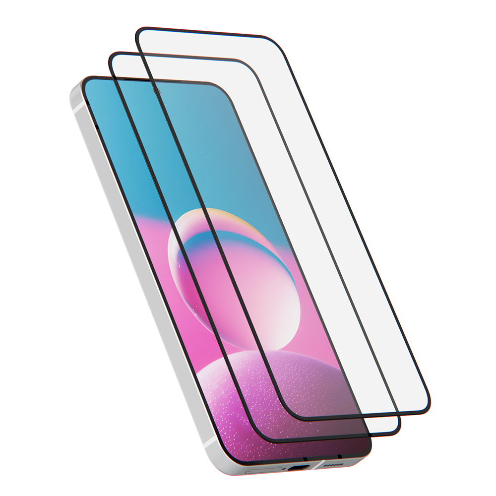 아이엠듀 풀커버 강화유리 액정보호필름 보호 필름 갤럭시S25 플러스, 2매입