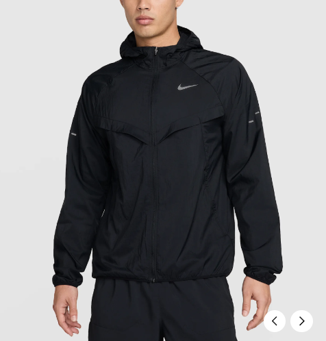 국내매장판 나이키 스트라이드 리펠 UV 러닝 자켓 블랙 HV4549-010