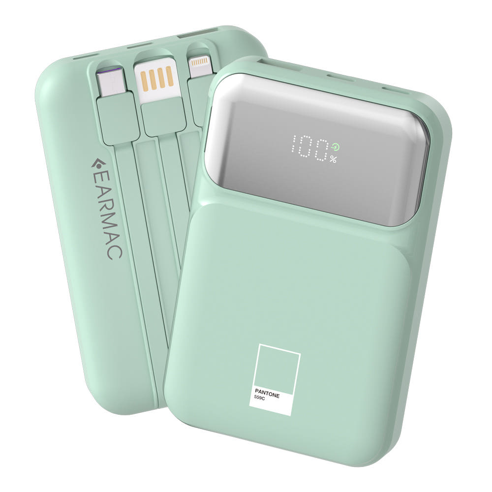 이어맥 팬톤 빌트인 케이블 보조배터리