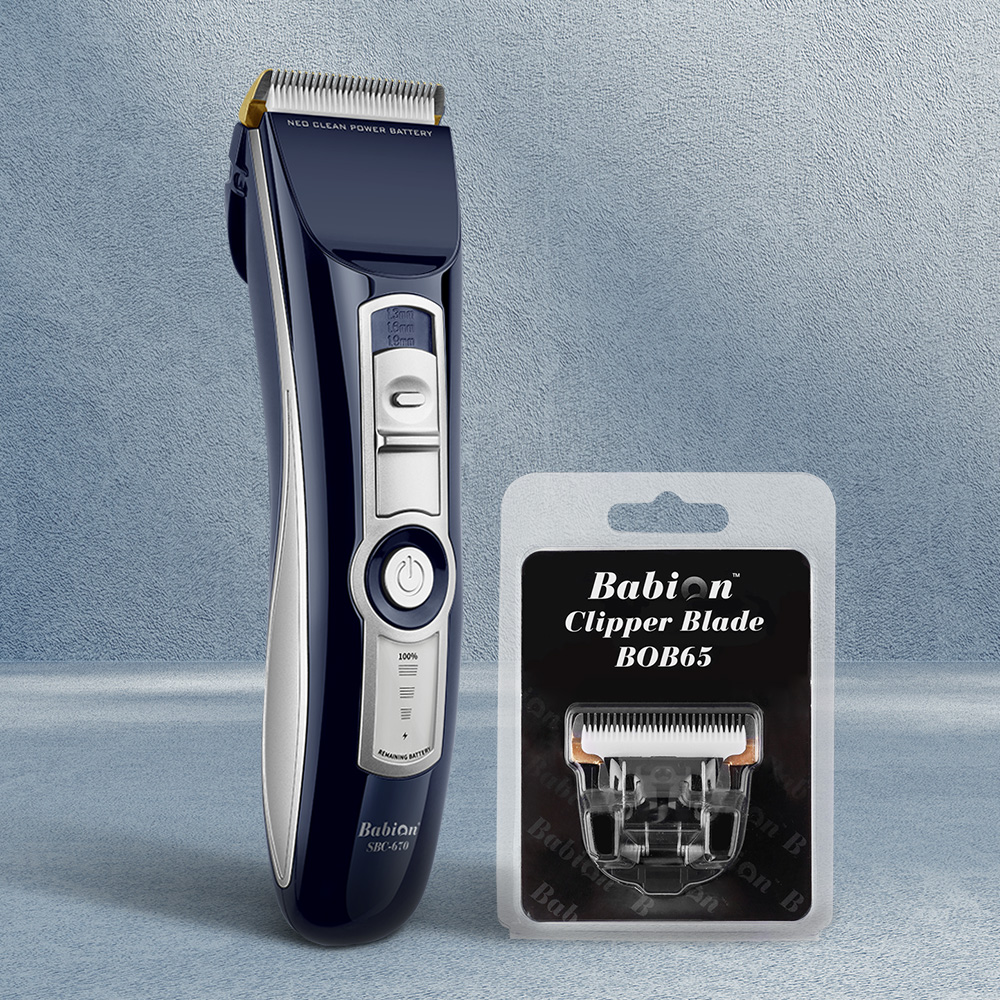 [기본날 콤보] 바비온 이발기 SBC-670+추가기본날 전문가용 미용실 성인 남자 군인 유아