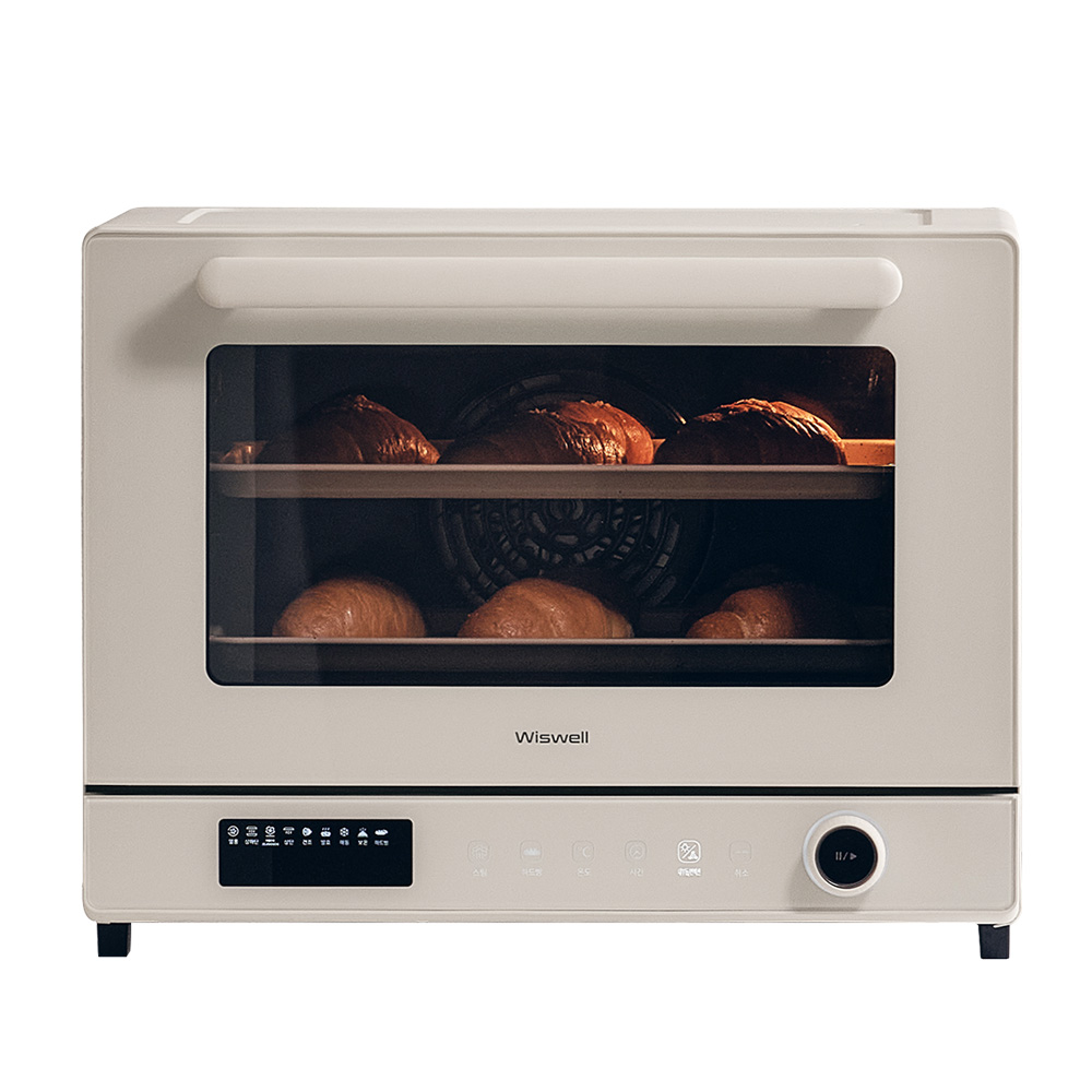 위즈웰 인헨스2 스팀오븐 베이킹 제과 제빵 컨벡션 전기 오븐기 WOP200