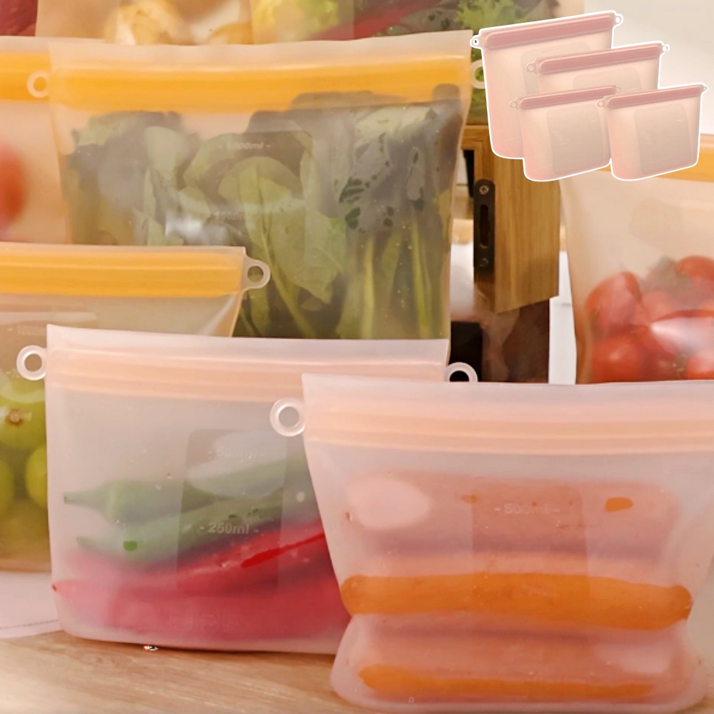 초간편 요리왕 초깔끔 정리왕 실리쿠커 1세트 대중소 국내생산 실리콘 지퍼백 지퍼팩