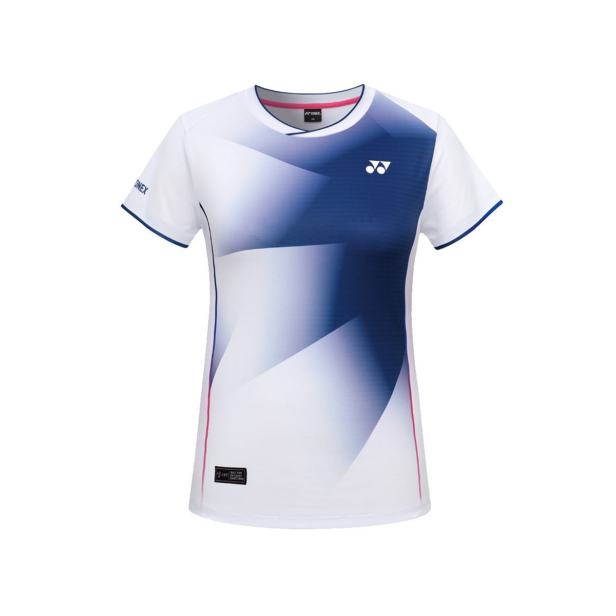 요넥스 251TS028F 배드민턴 반팔 티셔츠 여성 게임웨어 블루 - 상세 이미지 2